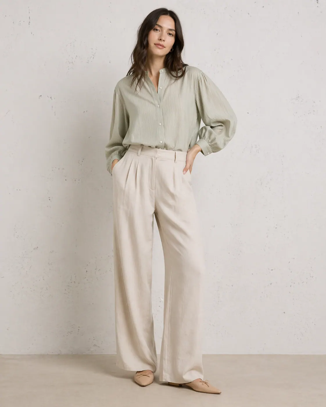 Pantalon Wide